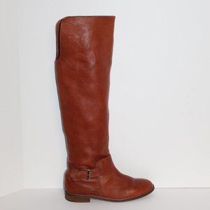 Madewell over the knee leather boots Women 8.5